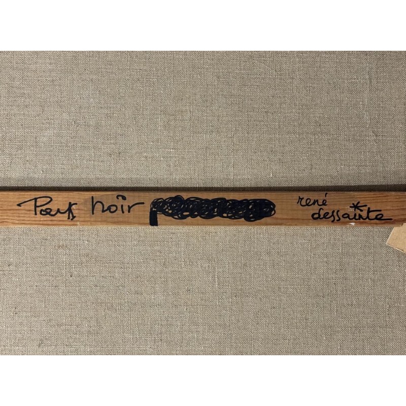 René DESSAINTE “Black Country” oil painting on canvas