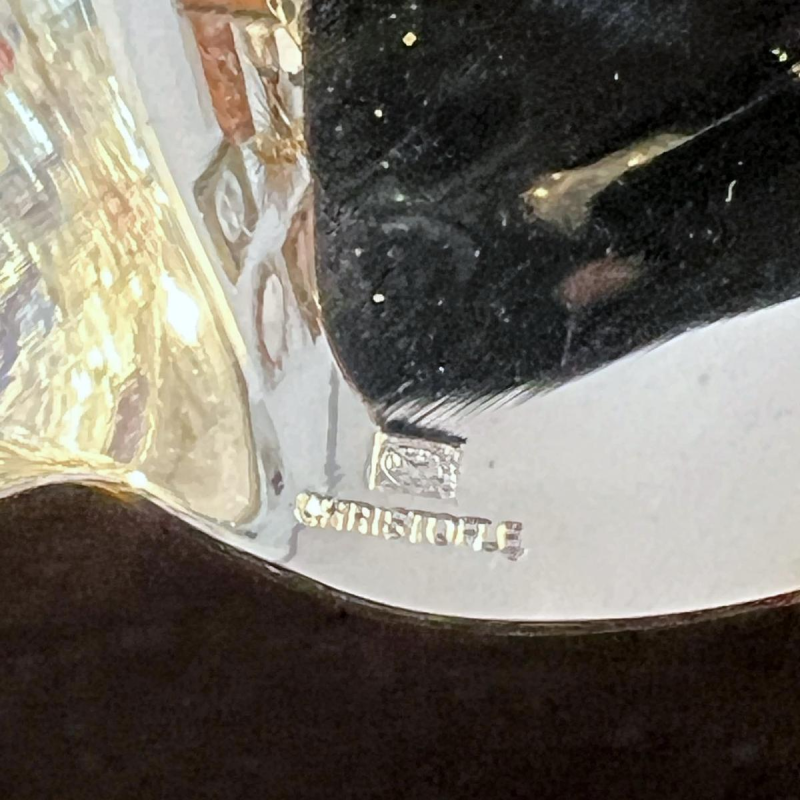 Bernard Yot pour Christofle, ménagère modèle Aria 54 pièces en métal argenté 1985