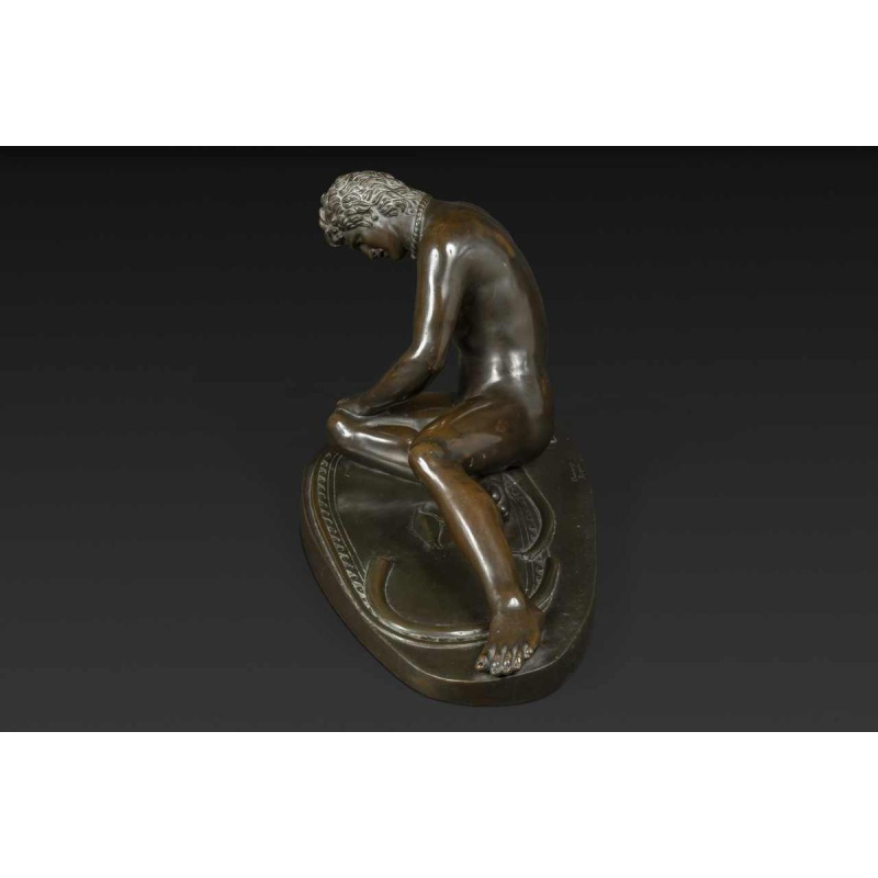 "The Dying Gaul" bronze sculpture by Chiurazzi Napoli