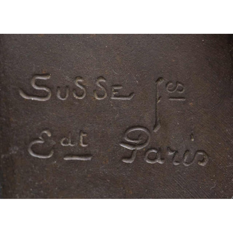 Louis-Ernest Barrias "La Liseuse", sculpture en bronze, 19ème siècle