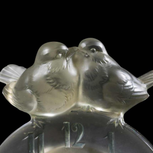 "ANTOINETTE" 8-daagse klok (1931) van René Lalique (1860-1945):