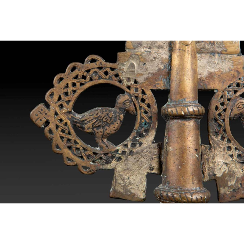 Croix de procession éthiopienne : héritage spirituel et artisanat sacré, 19ème siècle