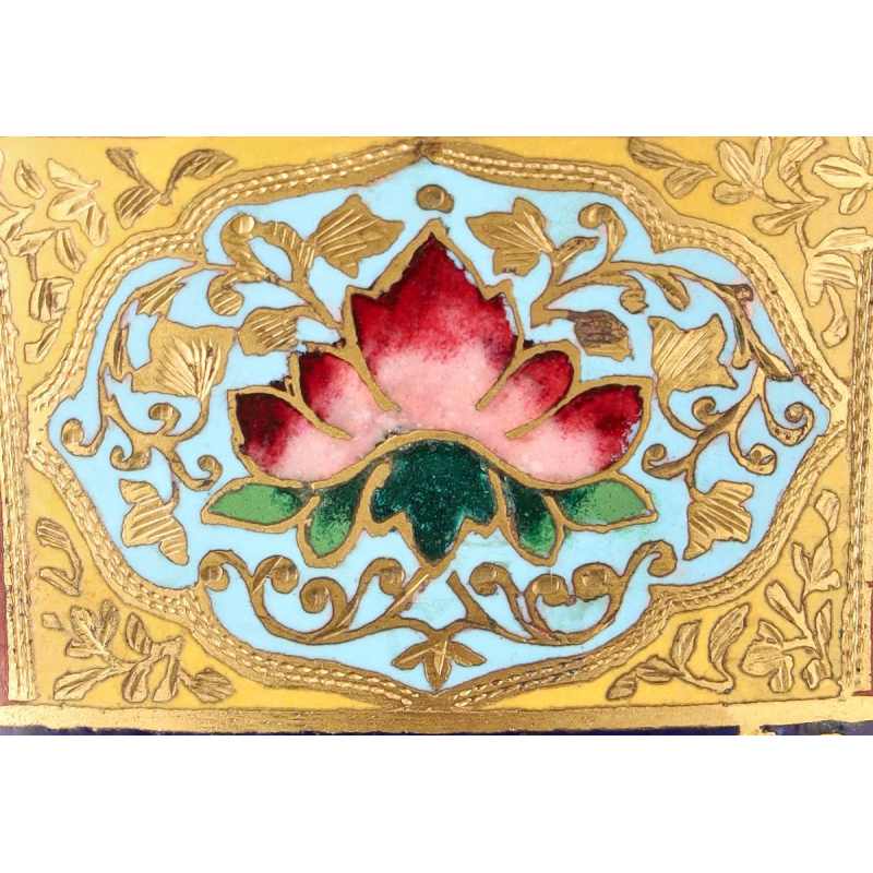 Beker van onyx en verguld brons met polychrome emaille, Napoleon III / Derde Republiek, ca. 1880