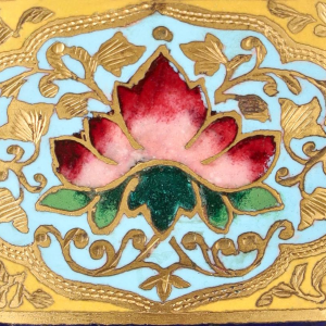 Beker van onyx en verguld brons met polychrome emaille, Napoleon III / Derde Republiek, ca. 1880