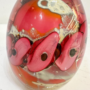 Louis Leloup, glass paperweight, 2003