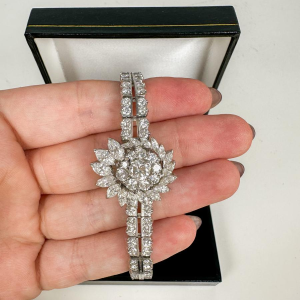 Mathey-Tissot, montre-bracelet en diamants