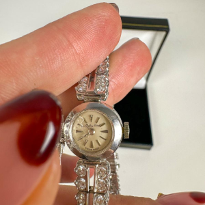 Mathey-Tissot, diamond wristwatch