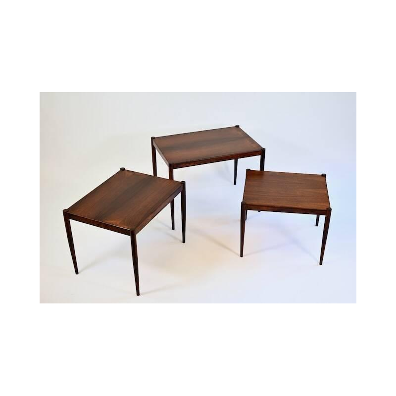 Rosewood nesting tables