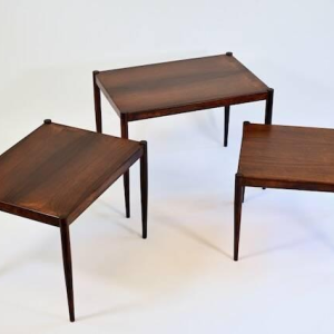 Rosewood nesting tables