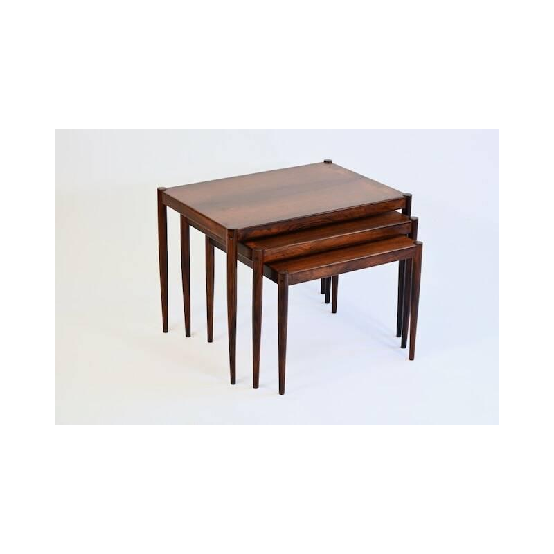 Rosewood nesting tables