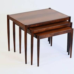 Rosewood nesting tables