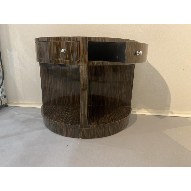 Console en demi-lune Art Déco