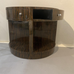 Art Deco half-moon console
