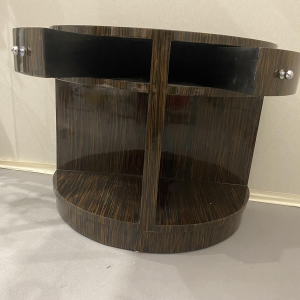 Art Deco half-moon console