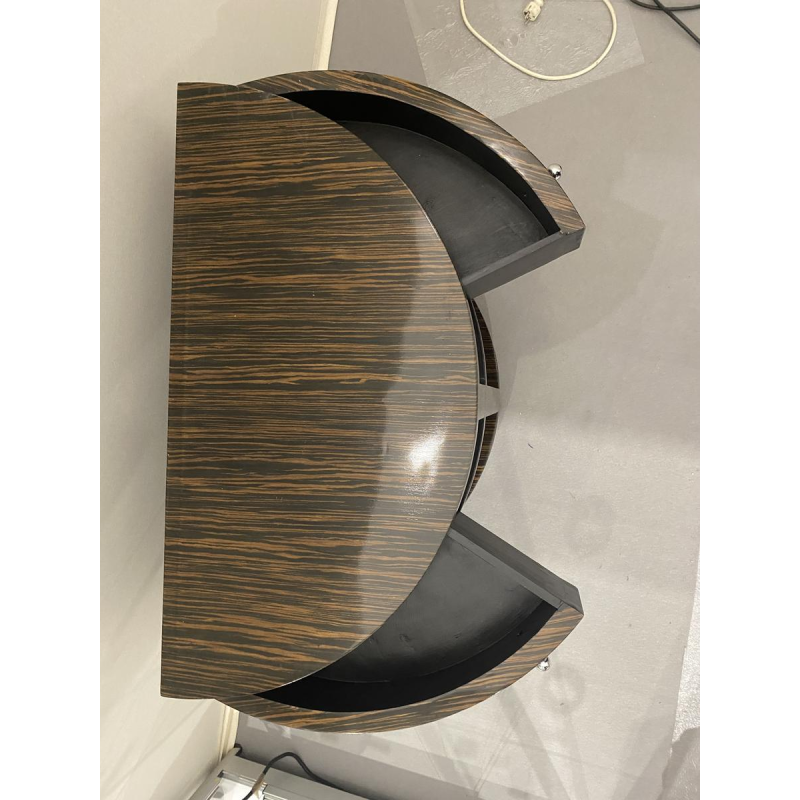 Art Deco half-moon console