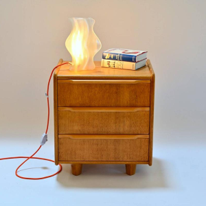 Cees Braakman, small chest of drawers in oak veneer