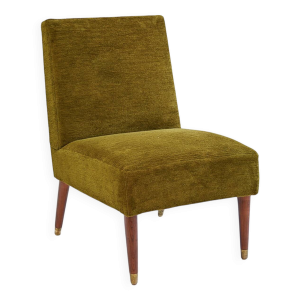 Pierre Frey, stoffen fauteuil, jaren 1950