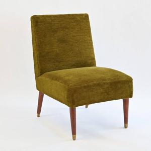 Pierre Frey, stoffen fauteuil, jaren 1950
