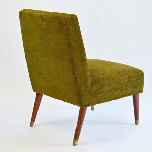 Pierre Frey, stoffen fauteuil, jaren 1950