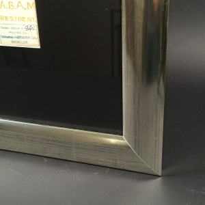 Aquarelle Art Déco "Bureau Président" de la SABAM par les Etablissements VANDERBORGHT à Bruxelles, ca 1930