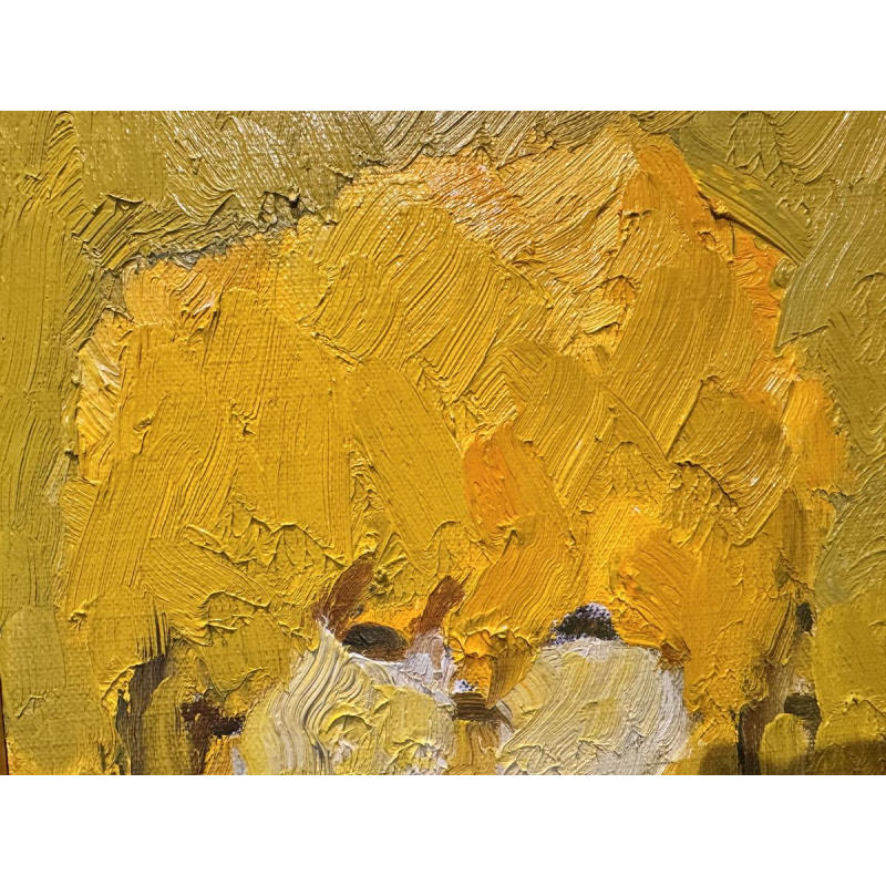 Milo DARDENNE “The Cart” oil painting on canvas