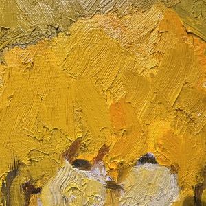 Milo Dardenne "De Kar" olieverfschilderij op canvas