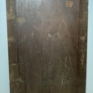 Narcisse Virgile Diaz de la Pena "Scène galante au parc" tableau huile sur panneau, ca 1850