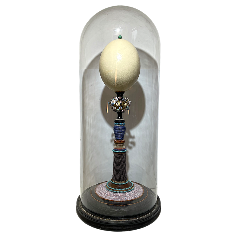 Carmelo Sciortino, sculptuur "De Familie", compositieassemblage, 2001