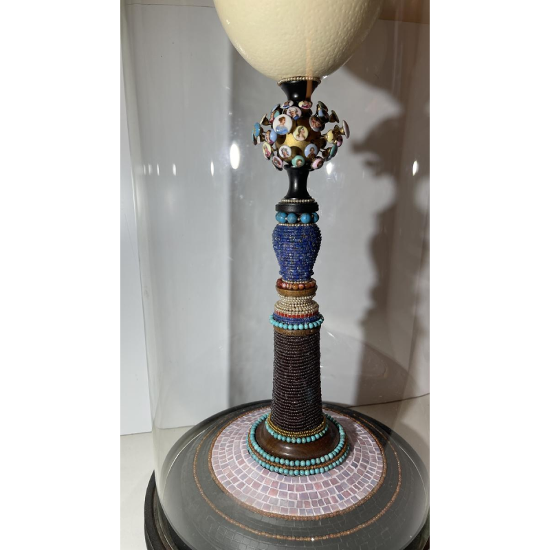 Carmelo Sciortino, sculptuur "De Familie", compositieassemblage, 2001