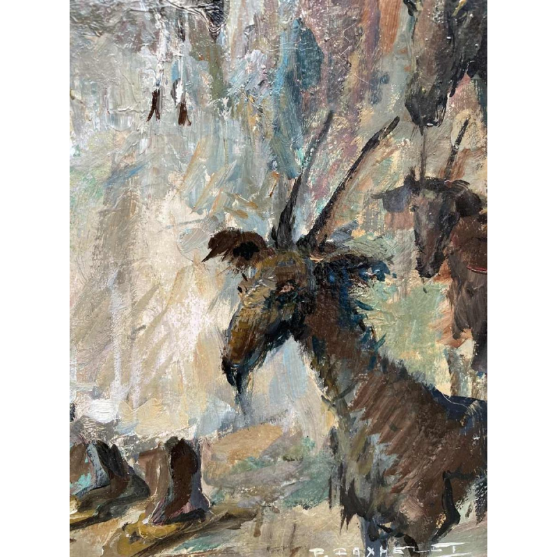 Paul DAXHELET (1905-1993): « Marché oriental »