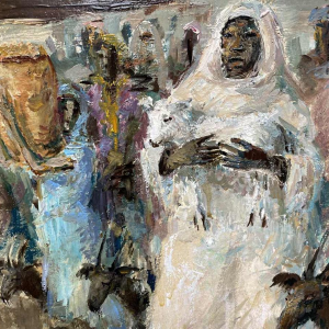 Paul DAXHELET (1905-1993): Marché oriental (Oriental Market)