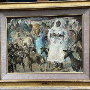 Paul DAXHELET (1905-1993): « Marché oriental »