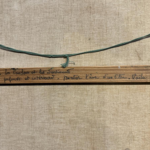 Paul GARDANNE “Clown” 1965 olieverf op doek in de stijl van Bernard Buffet