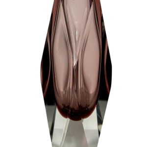 Murano, vase sommerso en verre, Italie circa 1960-1970