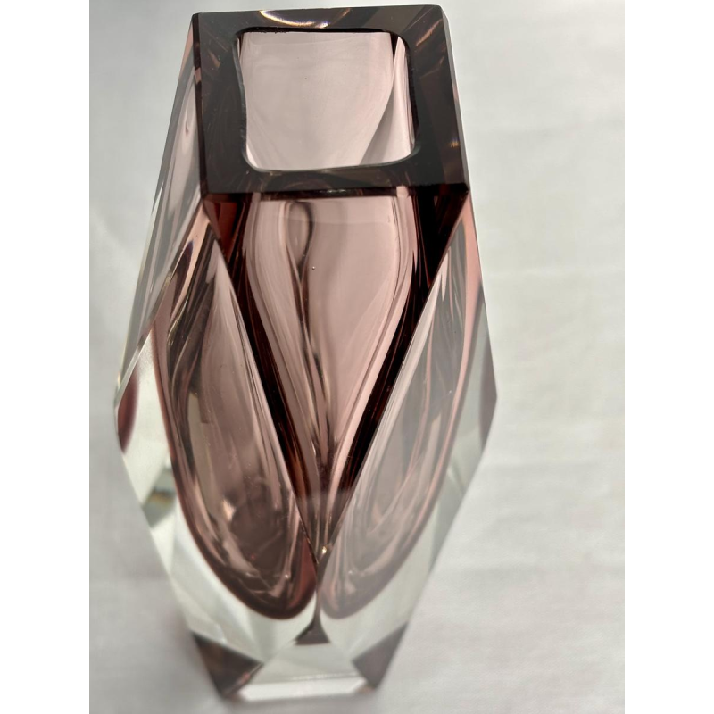 Murano, vase sommerso en verre, Italie circa 1960-1970