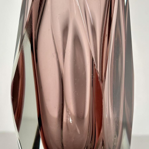 Murano, vase sommerso en verre, Italie circa 1960-1970