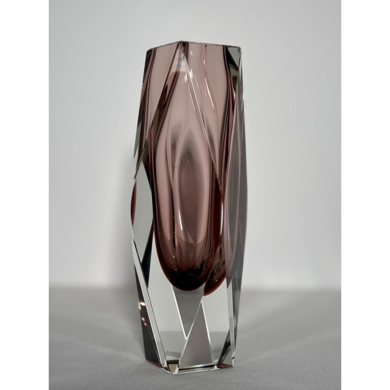 Murano, vase sommerso en verre, Italie circa 1960-1970