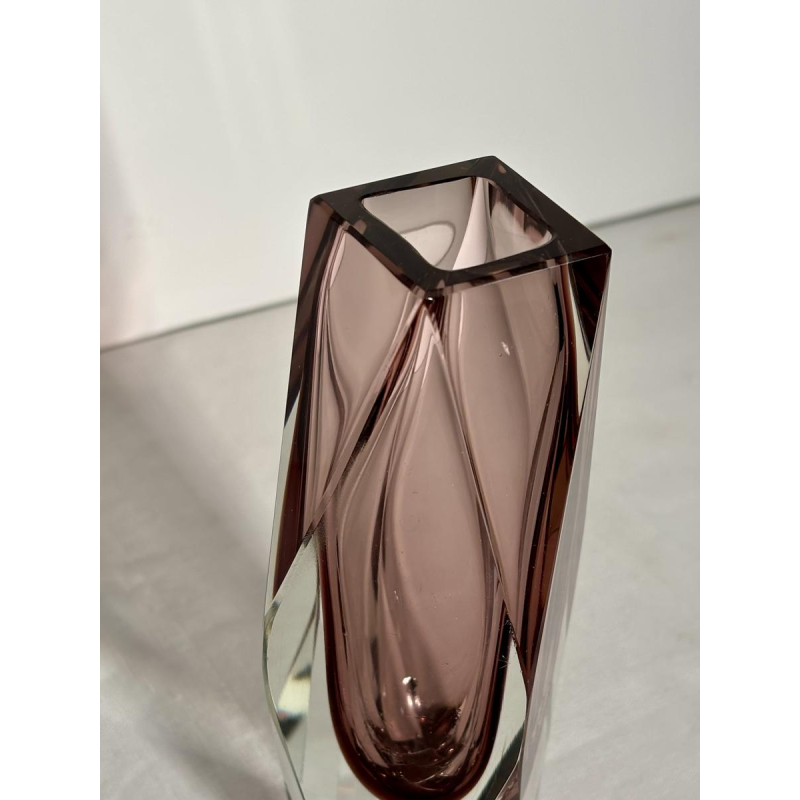 Murano, vase sommerso en verre, Italie circa 1960-1970