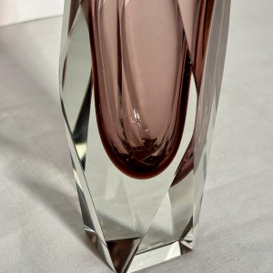 Murano, vase sommerso en verre, Italie circa 1960-1970