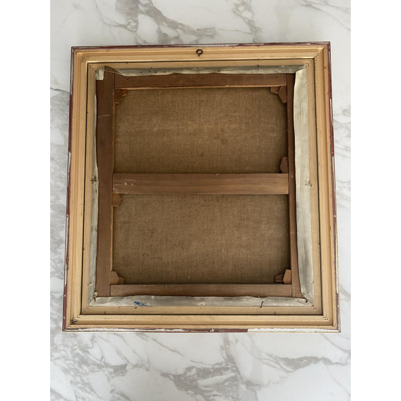 Alfred Pietercelie "Bouquet de fleurs" tableau huile sur toile, 1924