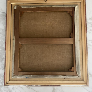 Alfred Pietercelie "Boeket van bloemen", olieverfschilderij op doek, 1924