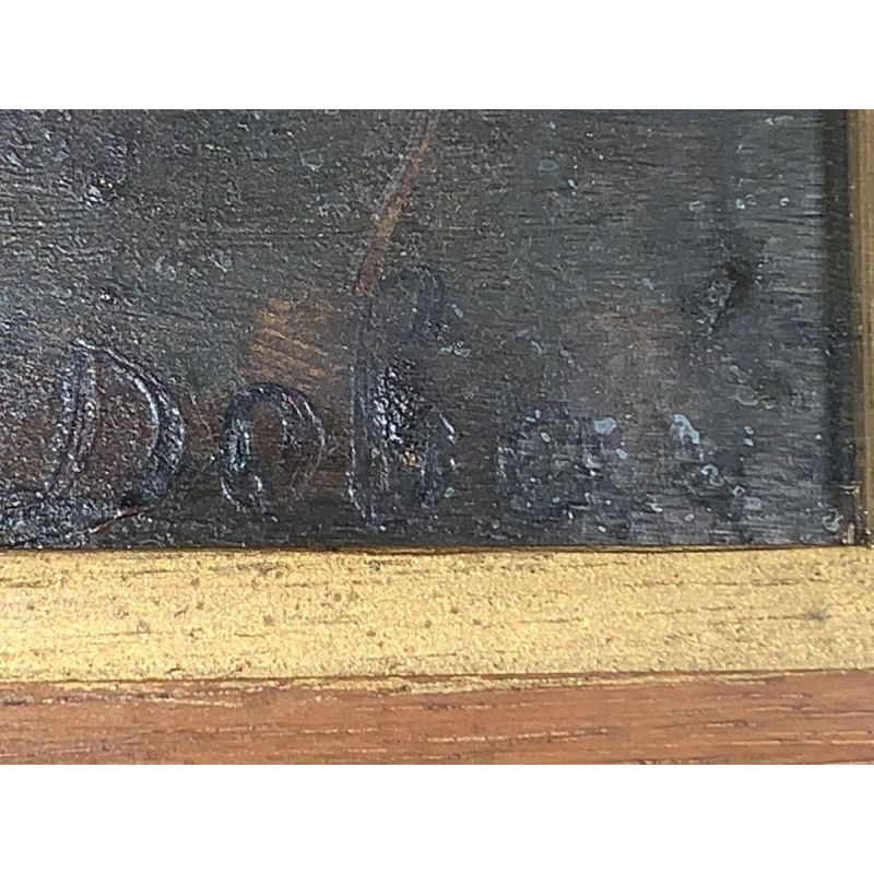 Painting 'Still Life with Fruit' Oil on panel, signed, 1900s