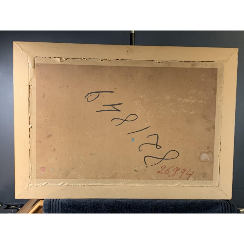 Painting 'Still Life with Fruit' Oil on panel, signed, 1900s