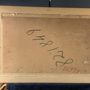 Painting 'Still Life with Fruit' Oil on panel, signed, 1900s