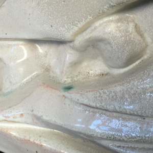 Roger Guérin, gestileerde Art Deco-vis, sculptuur van geglazuurd steengoed, Bouffioulx ca. 1925