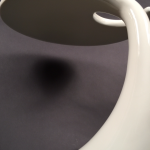 Table d'appoint en polyester, vers 1970