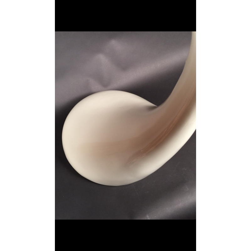 Polyester side table, circa 1970