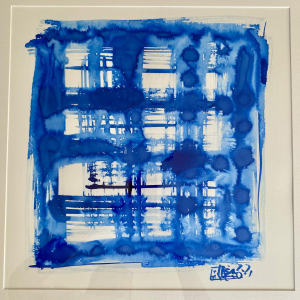 Laszlo Tibay, abstract ink, 21st century