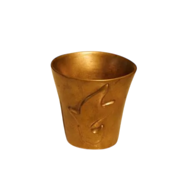 Garoust and Bonnetti, gilt bronze timpani, France circa 1990