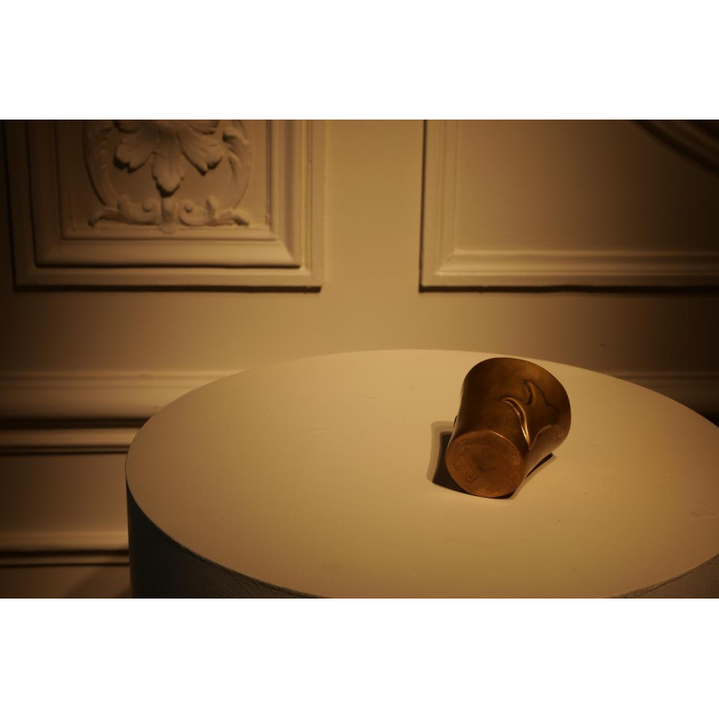 Garoust and Bonnetti, gilt bronze timpani, France circa 1990